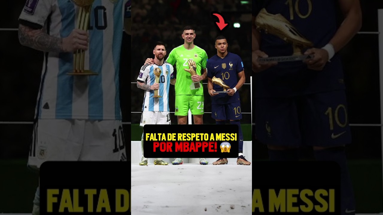 Le manque de respect que Messi était avec mbappé = ð☠️ #EmilianoMartinez #MBApppe #messi # WorldCup2022
