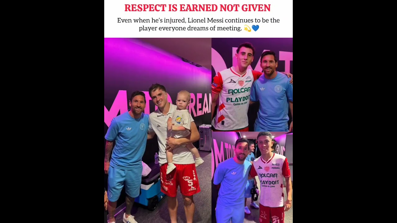 Le respect est gagné non donné ð¤· # Football # Messi # Intermiami # Leomessi # Barcelone # RealMadrid # NECAXA # BARCA