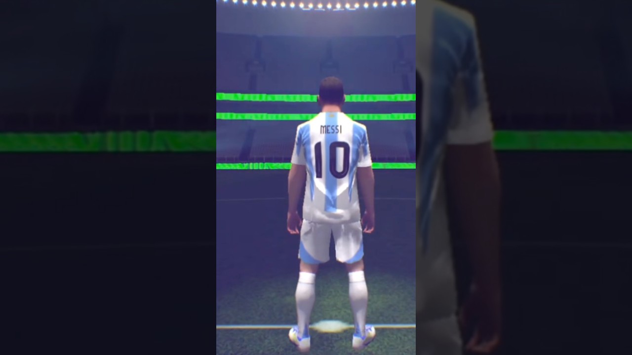 Leo Messi scores the decisive goal and leads his team to the championship - a legendmakes history!