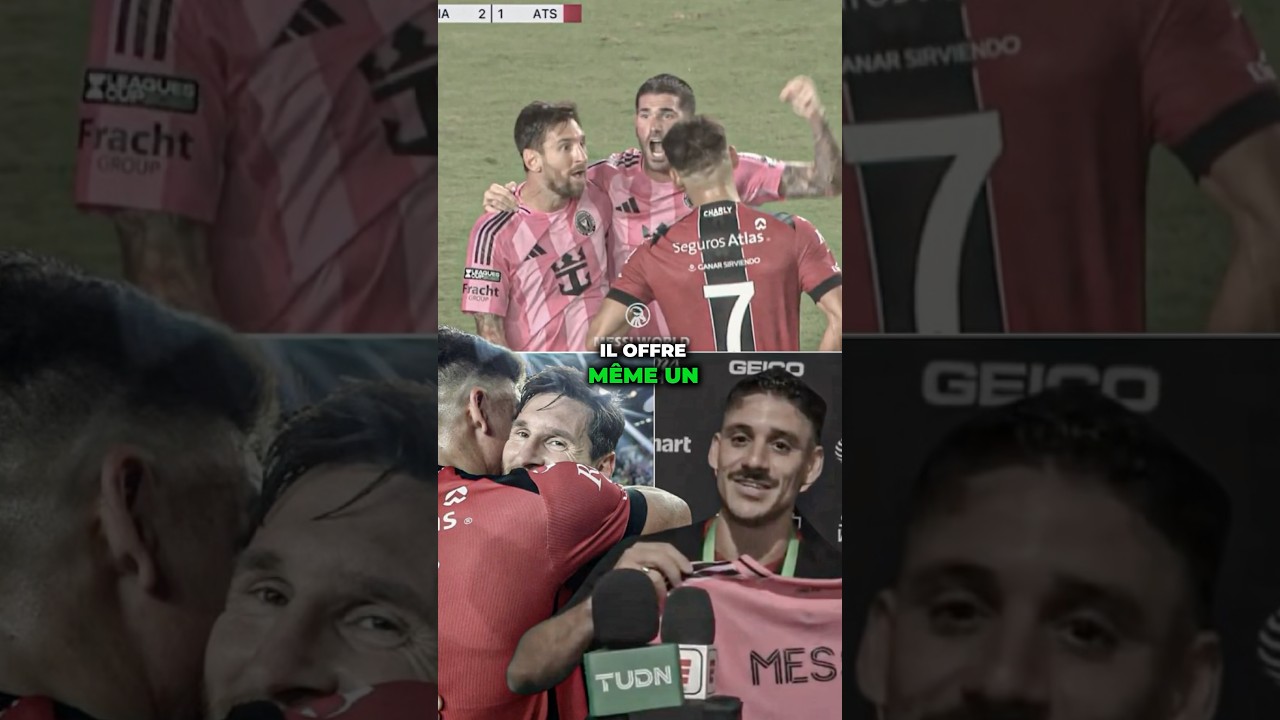 Léo Messi s’est excusé après sa célébration ! ð¦ð· #lionelmessi #messi #intermiami