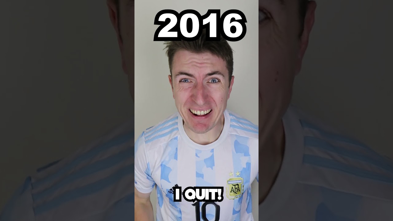 L'évolution de Lionel Messi ..