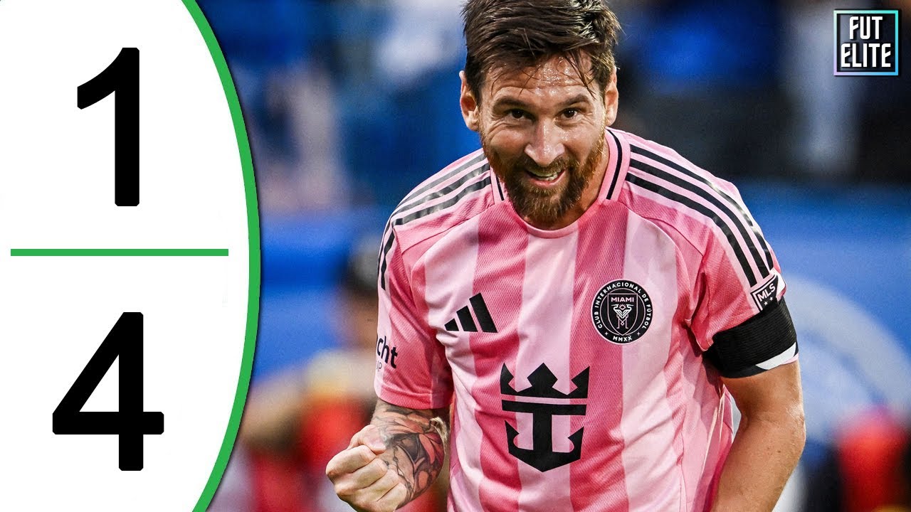Lionel Messi 2 buts - Montréal vs Inter Miami 1-4 Faits saillants et buts étendus 2025