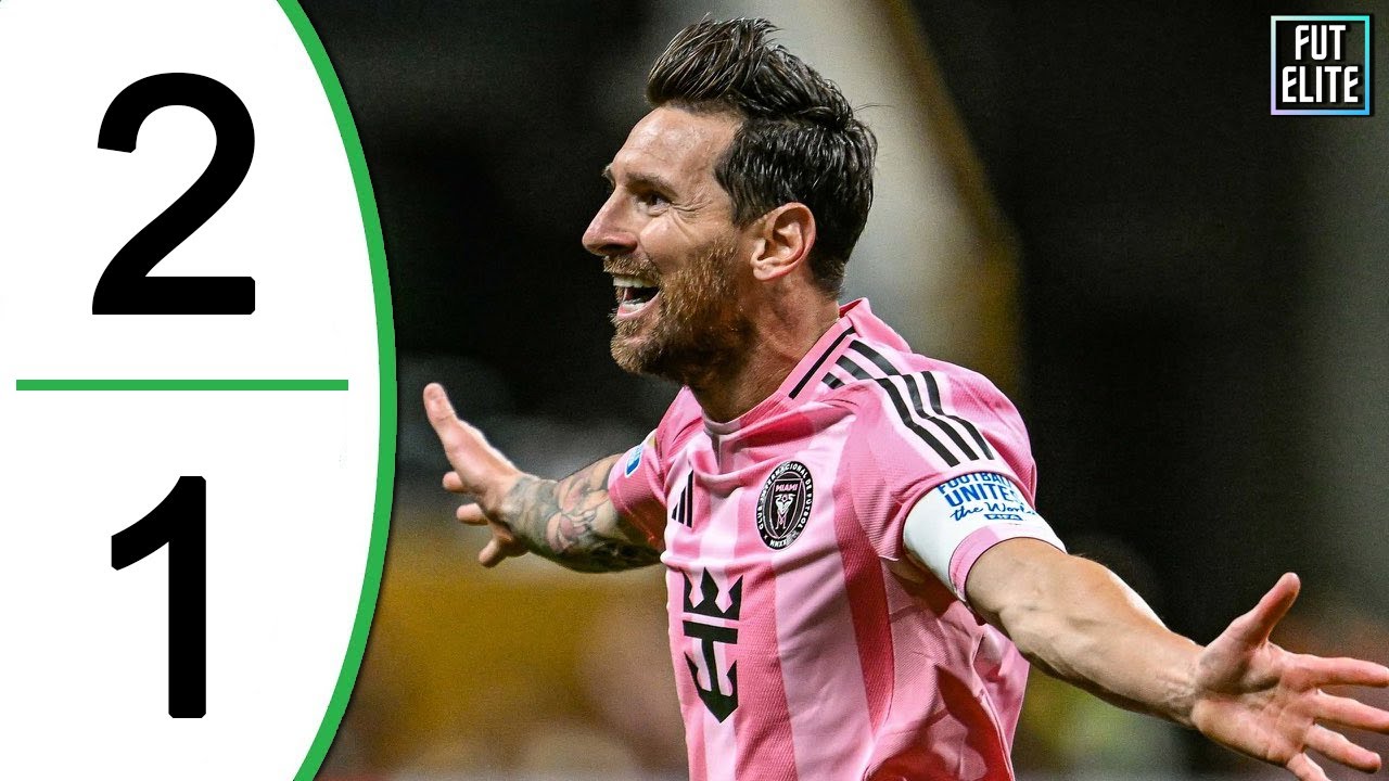 Lionel Messi 2G - Inter Miami vs Nashville 2-1 Faits saillants et buts étendus 2025