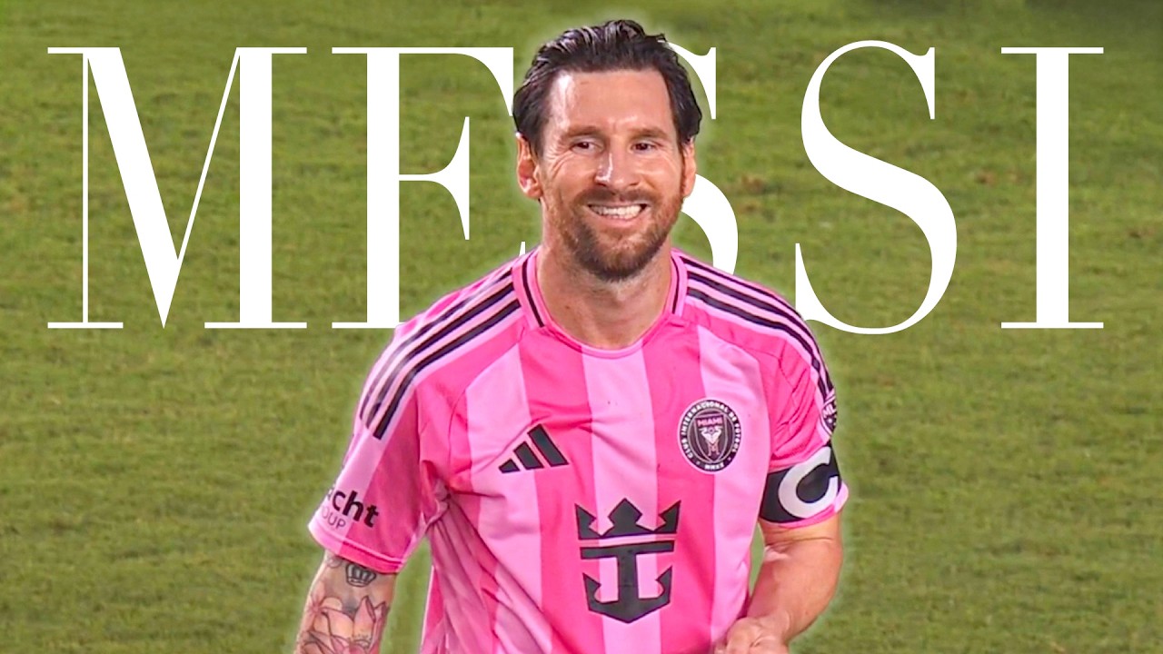 Lionel Messi, 38 ans, est incroyable en 2025!