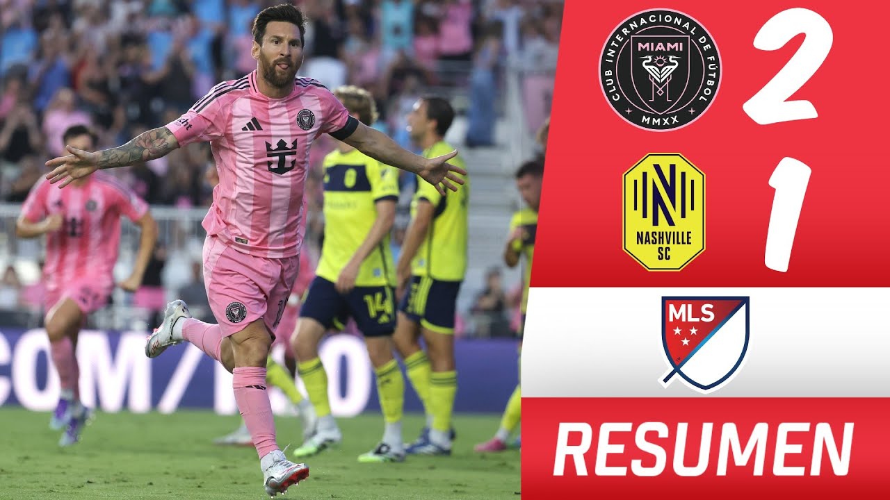 Lionel Messi l'a encore fait. Golazos, Doublete et Victoria pour Inter Miami contre Nashville SC | MLS