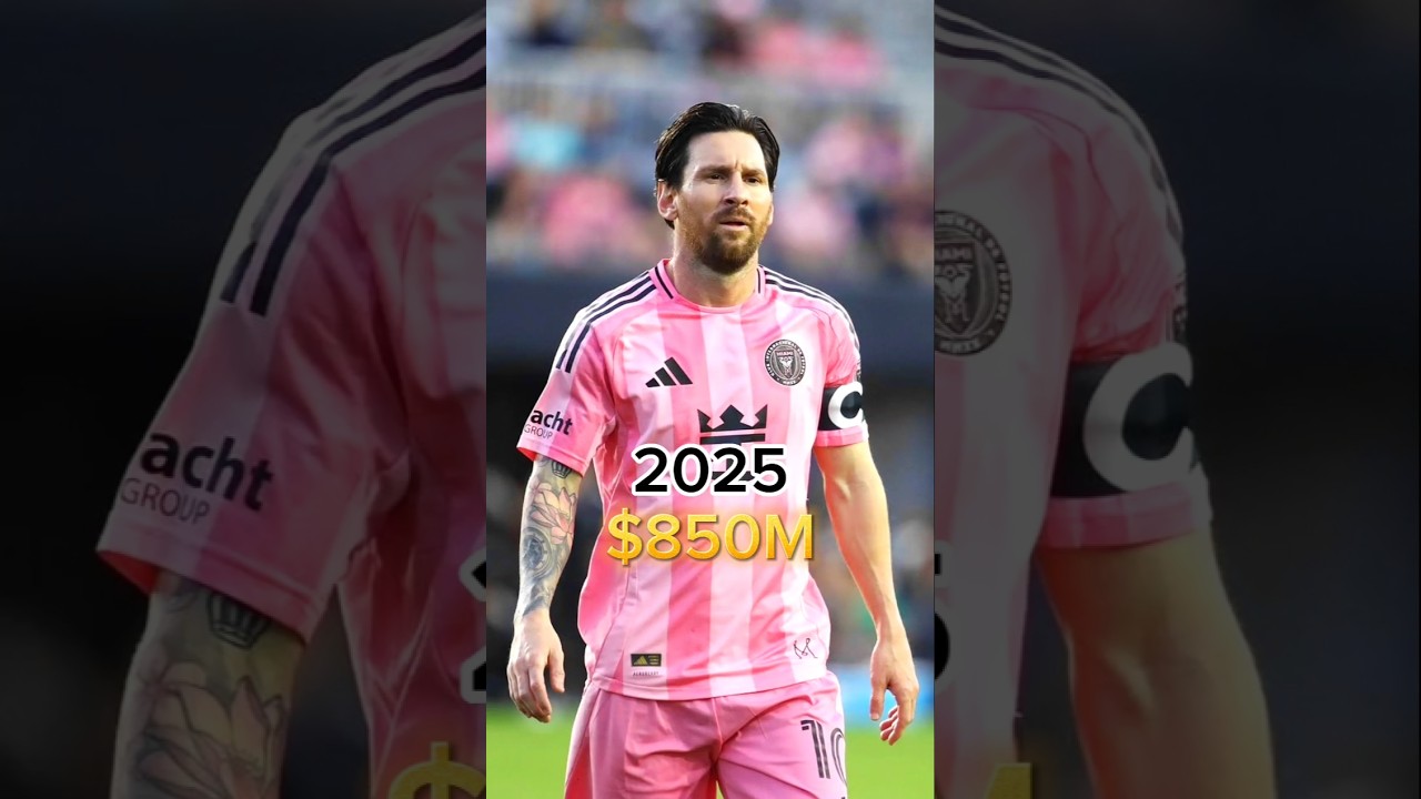 Lionel Messi Net Worth Evolution ð°ð¤