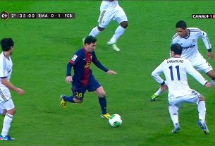 Lionel Messi vs Real Madrid (CDR) (Away) 2012-13 Commentaire anglais HD 1080i