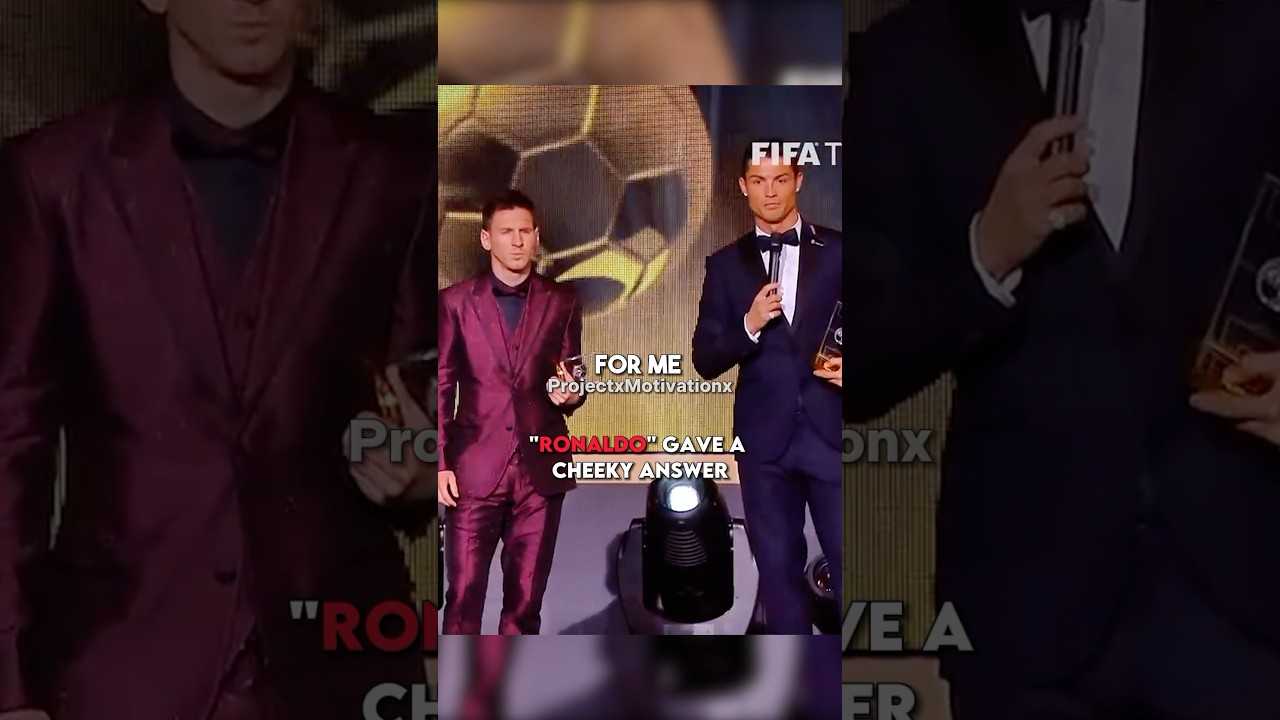 Messi a dit cela devant Cristiano Ronaldo! ð±ð¥¶ #Shorts