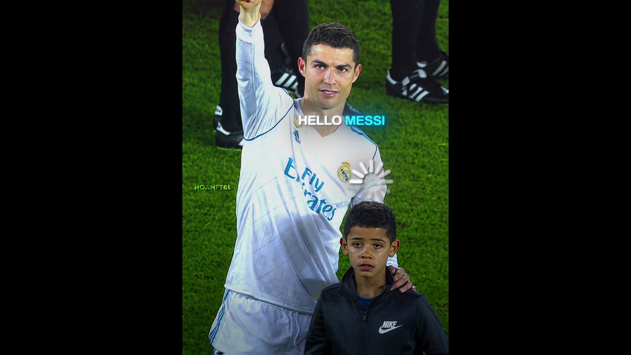 Messi rencontre Ronaldo et son fils ❤️ð©¹ð