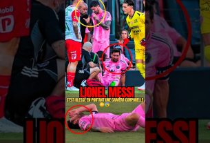 Messi s’est blessé en portant une caméra corporelle. le compte officiel de la MLS a trollé Ronaldo.ð°