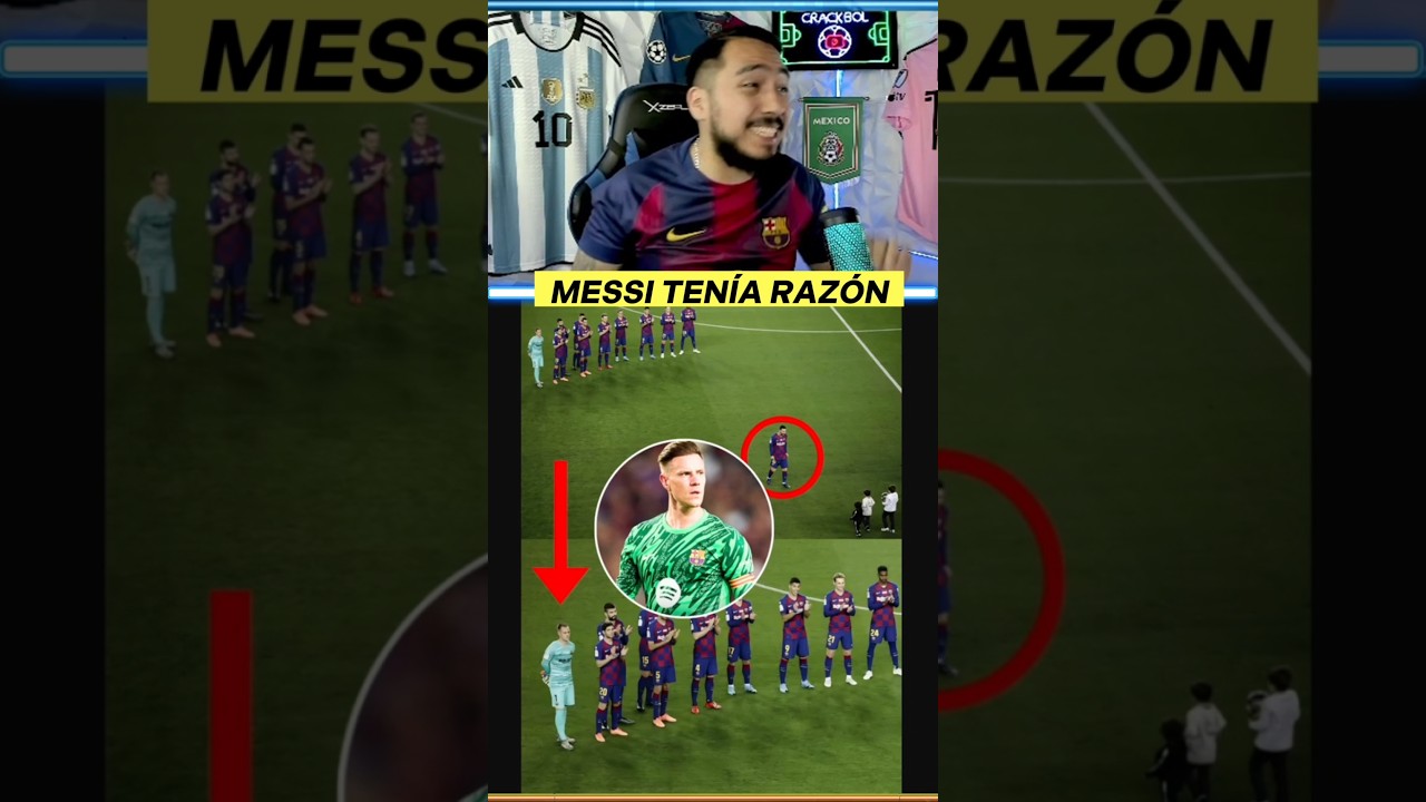Messi tenía razón sobre Ter Stegen ð¥#fcbarcelona #barca #leomessi #cule #terstegen