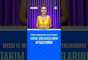 ⭐️ Nous comparons les coéquipiers de la carrière de Lionel Messi et Cristiano Ronaldo!