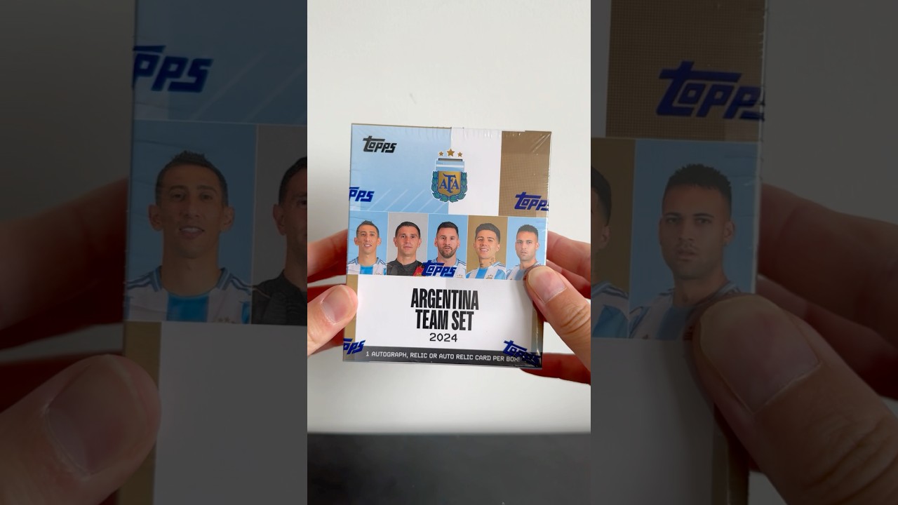 Pouvons-nous trouver un Lionel Messi Auto ?! ð¦ð·ð Ouverture d'un set d'équipe argentin Topps! ð¥