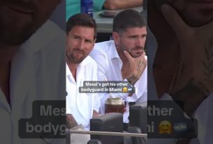 Rodrigo de Paul rejoint Leo Messi suspendu pour regarder Inter Miami affronter le FC Cincinnati ð§