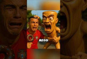 Ronaldo et Messi se sont battus pour un beignet! Vous ne croirez pas ce qui s'est passé plus tard ð± LL #RONALDO #MESSI #SHORTS