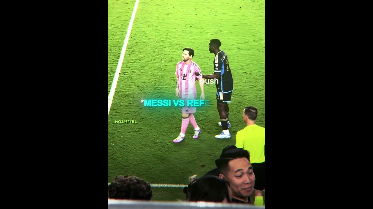 Ronaldo & Messi vs arbitre ð¤¯