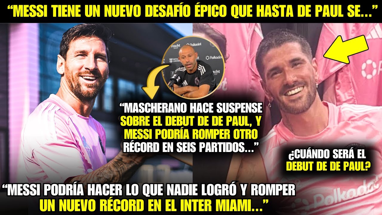 ð±vaya! Regardez ce que Messi peut réaliser en seulement 6 matchs et battre un autre record historique!