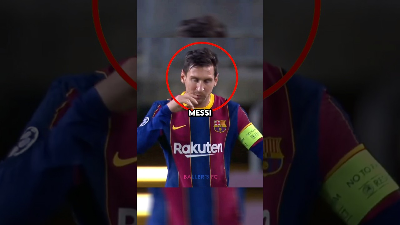 Why does messi always point to the sky after scoring