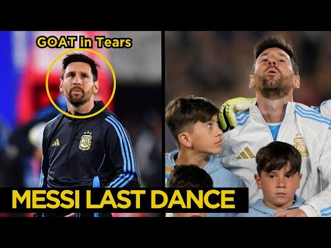 85k Les fans de l'Argentine ont fait des adieux émotionnels à Lionel Messi lors de son dernier match | Messi News