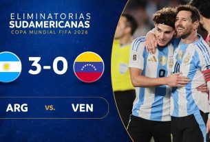 Argentine vs Venezuela [3-0] | Résumé | Qualifiants sud-américains | Date 17