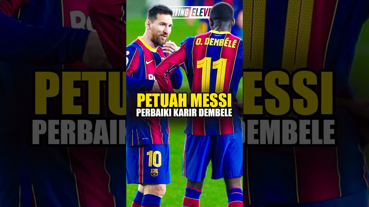 Ceci est le conseil de Lionel Messi qui améliore la carrière d'Ousmane Dembele | Lionel Messi 2025