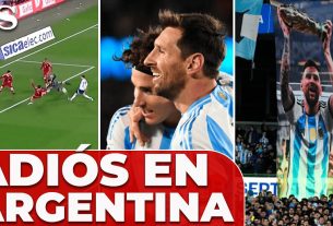 C'était l'adieu de Messi dans le monumental: les larmes et le revoir de 10 | Argentine 3 - Venezuela 0