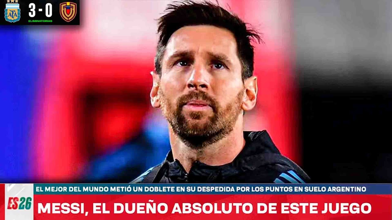 ð¥ð£ Émotion totale | C'est ainsi que Messi a vécu son dernier parti officiel en Argentine