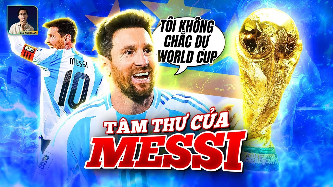 La lettre touchante de Lionel Messi