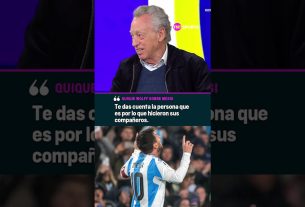 La louange de Quique Wolff pour Lionel Messi et son désir de jouer le prochain championnat du monde