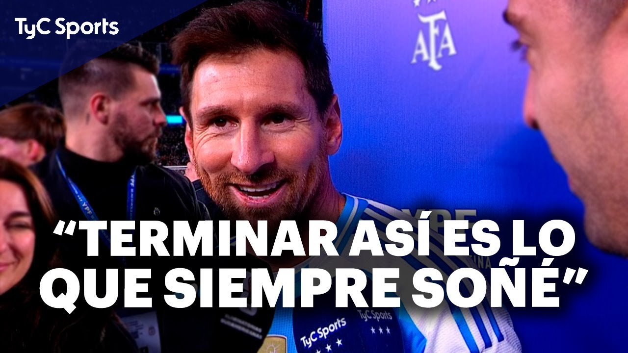 La parole de Messi après son dernier match pour les qualifications dans le pays avec l'équipe nationale argentine