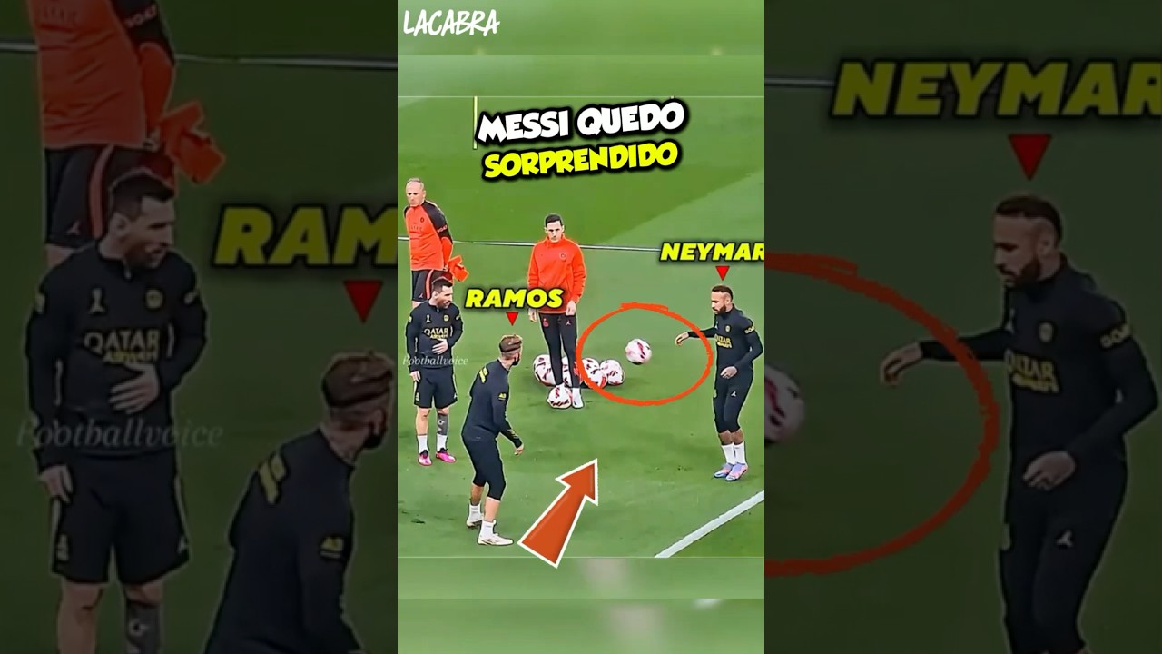 La vez que Messi quiso HUMILLAR a Neymar #Messi #neymar #futbol