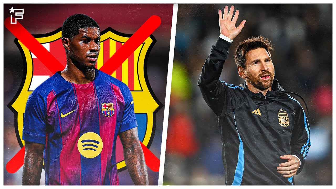 Le Barça veut déjà VIRER Rashford, l'ANNONCE CHOC de Lionel Messi | Revue de presse