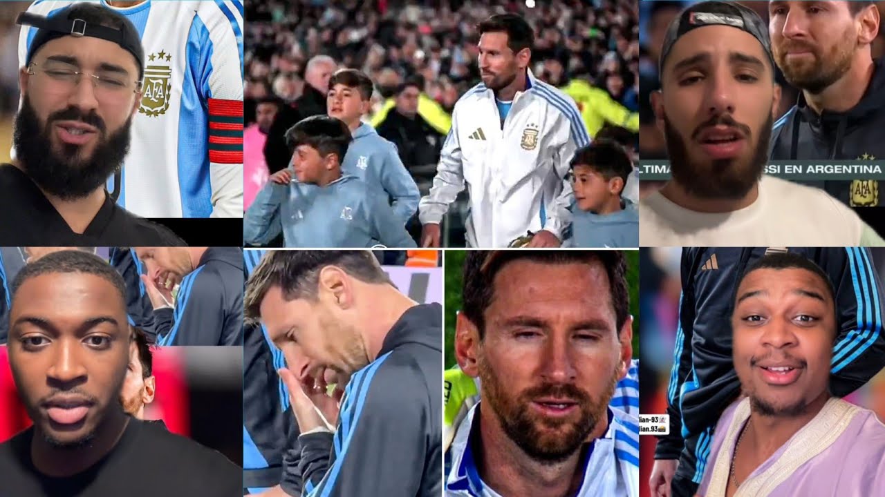 ð¨Le dernier match de Messi avec l'Argentine à domicile ð­ð¦ð·