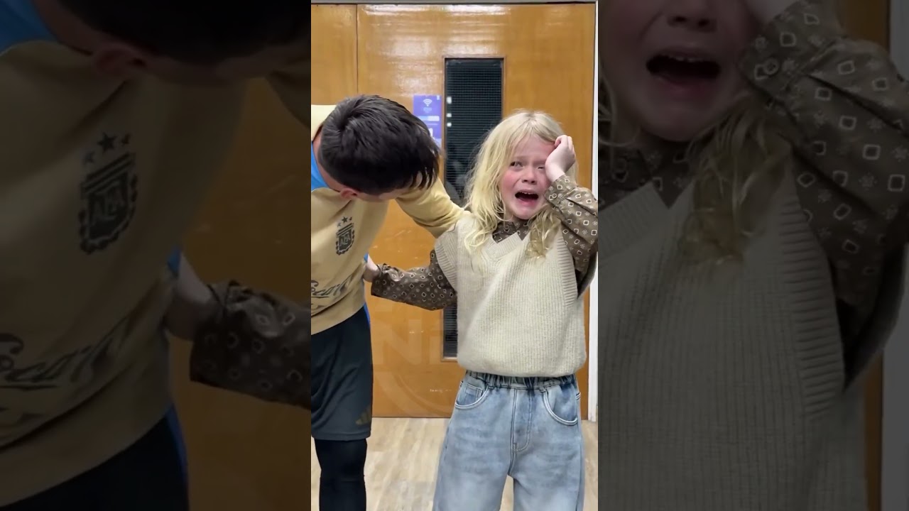 Leo Messi a accompli Dionisio le fils de Flavio Mendoza ð #leomessi #messi #Lionelmessi