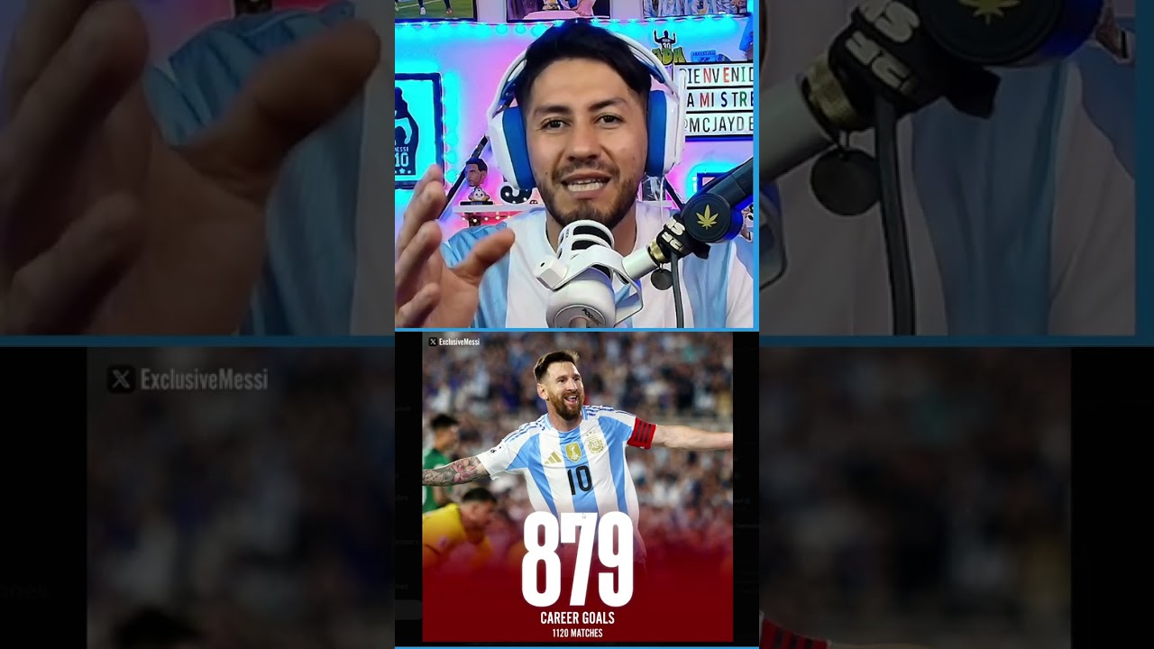 Leo Messi a atteint 879 buts en 1120 matchs. Une folie | #Jdm_jaydeem de #twitch