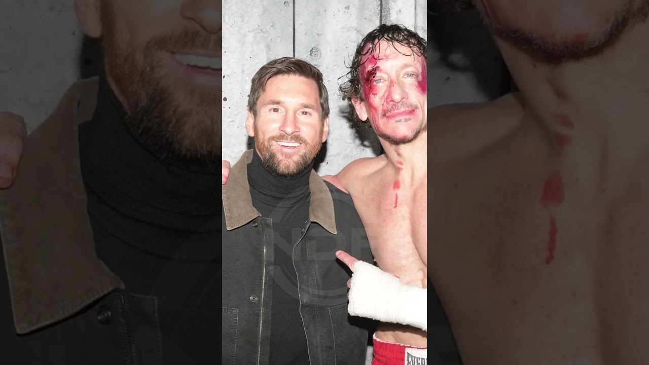 Leo Messi est allé voir son ami Nicolas Vazquez au théâtre ð #leassi #messi #miami #Nicovazquez