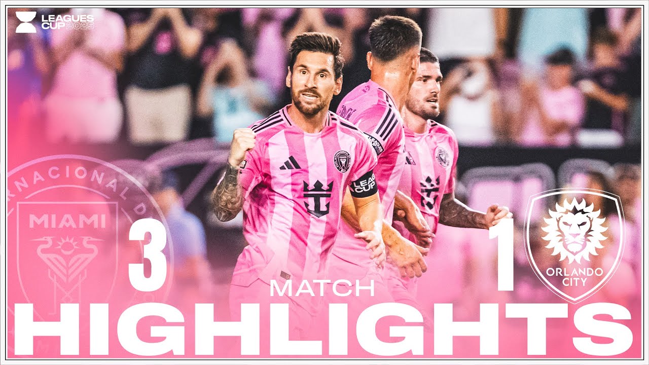 Leo Messi Show | Inter Miami CF 3-1 Orlando City | FAITES SAILLANTS | Messi Brace, Telasco
