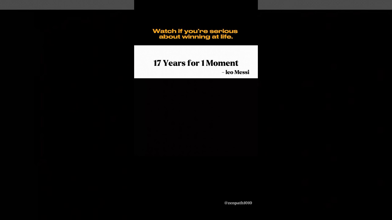 #LeoMessi #StayFocused #hardwork #mindset #Discipline