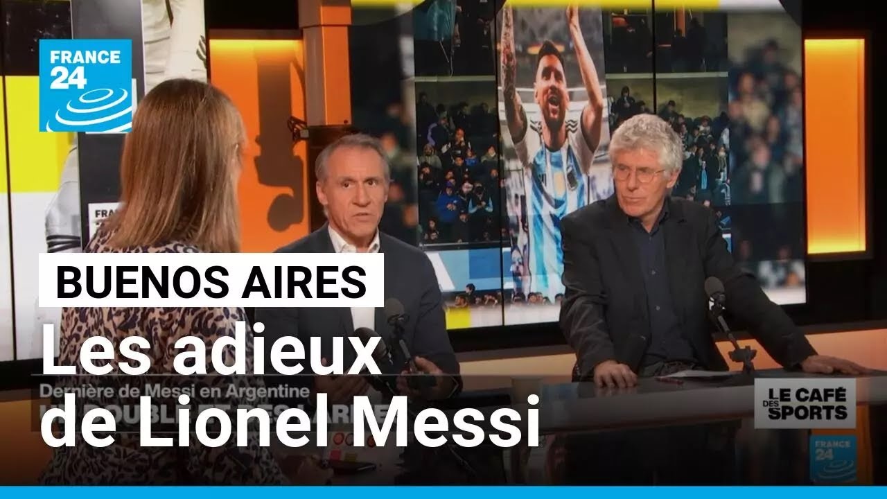 Les adieux déchirants de Lionel Messi à Buenos Aires • FRANCE 24