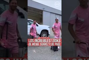 Les looks incroyables de Leo Messi, Luis Suarez et Rodrigo de Paul ð #leassi #messi #LUisuarez