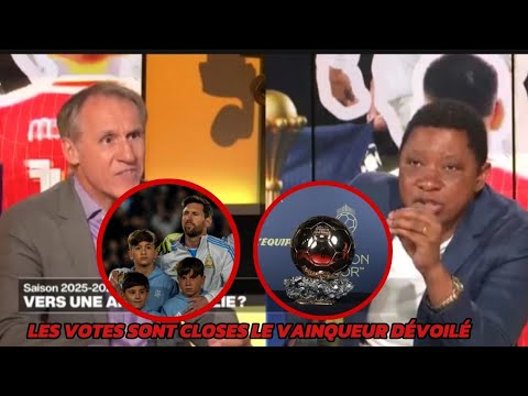 LES VOTES BALLON D'OR CLOSE , LIONEL MESSI EN LARME.