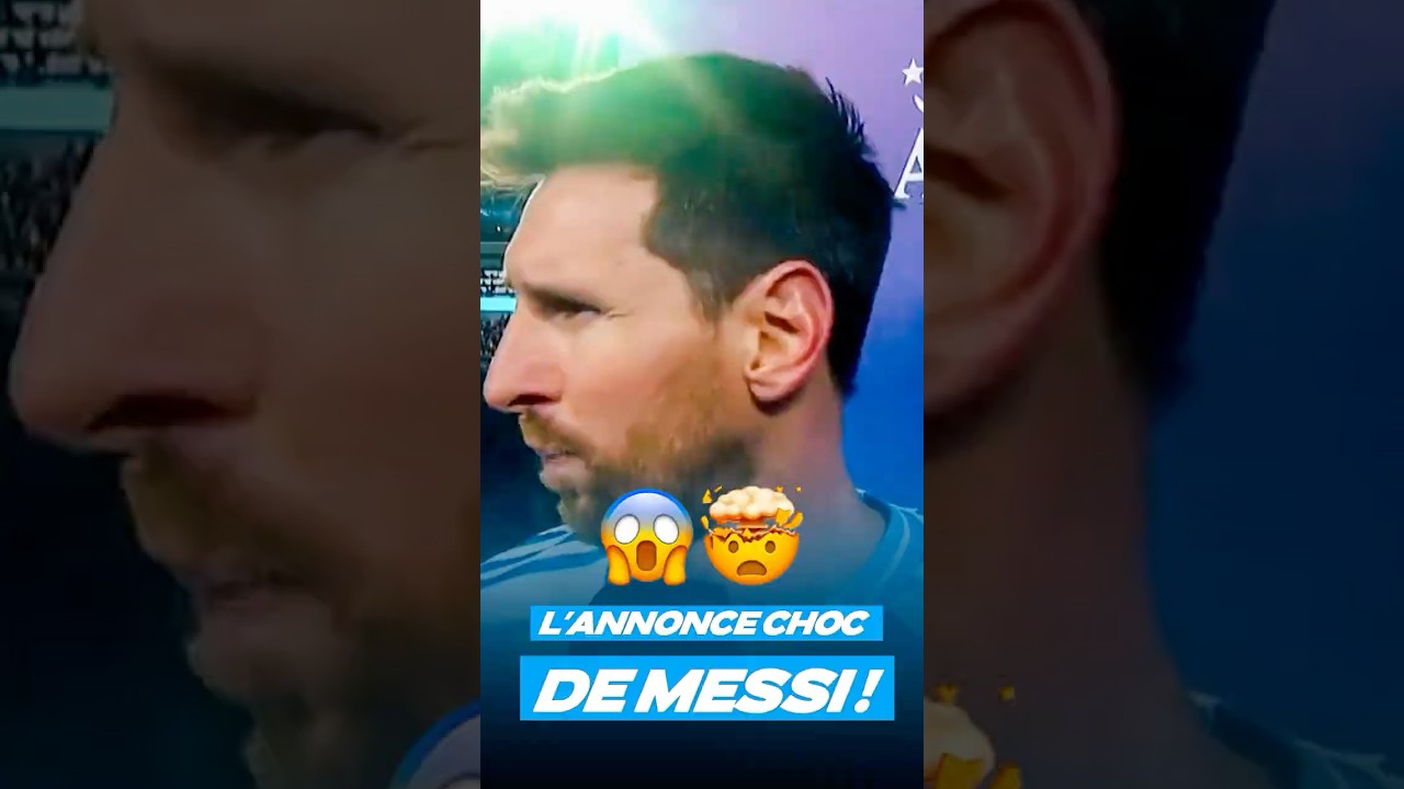 ð± Lionel Messi fait une annonce choc après son doublé avec l'Argentine face au Venezuela ! ð¤¯