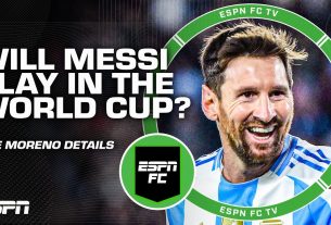 Lionel Messi pourrait avoir des doutes qu'il pourra jouer dans la Coupe du monde - Ale Moreno | ESPN FC