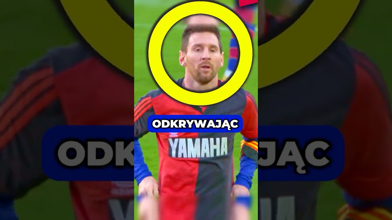 Messi a caché un t -Shirt d'un autre club !? #shorts