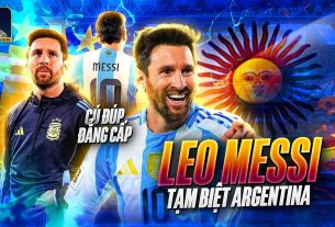 Messi Legend a marqué un double dans le match final en Argentine