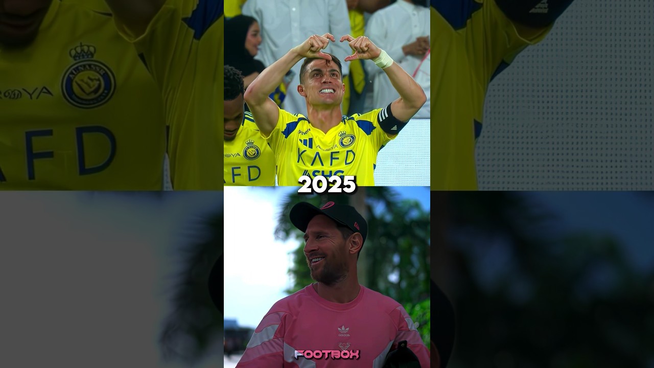 Messi vs Ronaldo every year (2006_2025) ð¥¶ð (+2M)