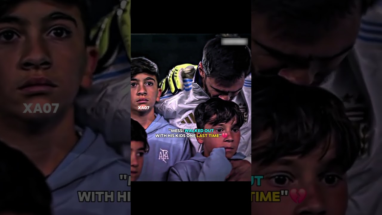 Messi'sð Farewell To Argentinaðð¢ #shorts #ronaldo #messi #argentina #shortsvideo