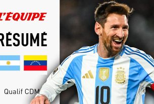 Qualif Mondial 2026 : Pour son DERNIER match en Argentine, Messi CLAQUE un doublé face au Venezuela