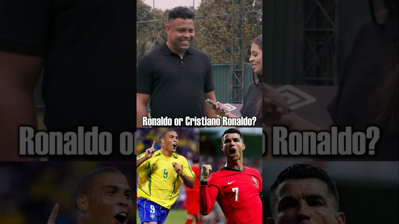 R9 choisit entre Messi, Cristiano et Ronaldo