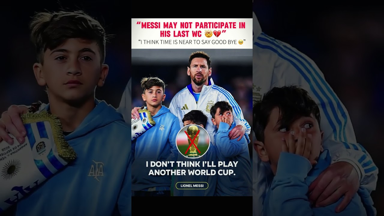 The end is near for Messi | LEO MESSI #messi #messiworldcup #goodbye #messifans #viral #trendingnow